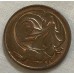 AUSTRALIA 1966 . TWO 2 CENTS COIN . CANBERRA 